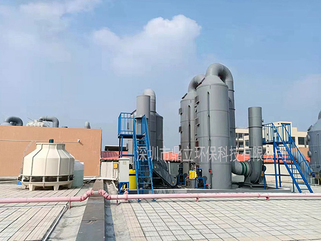 中（zhōng）山市阜沙鎮全盛金屬製品廠廢氣處理工程完工