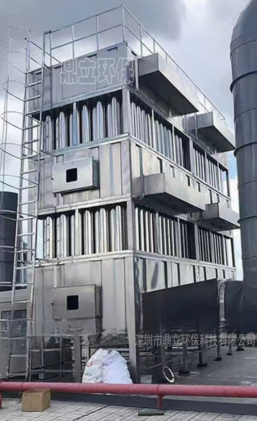 濕（shī）式靜電廢氣治理設備施工安裝